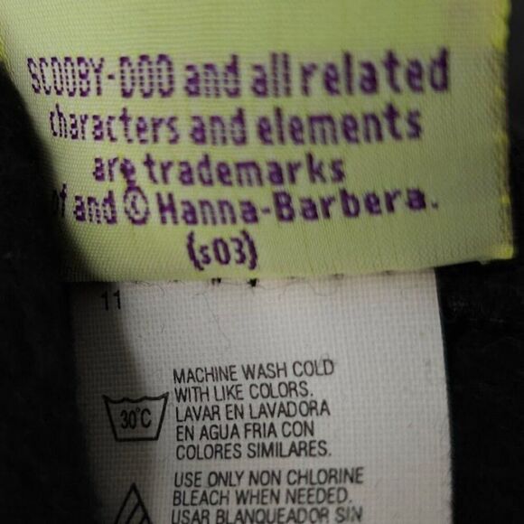 Vintage Scooby Doo Sweatshirt Mens Size XL Black Y2K It Wasnt Me Hanna Barbera - Picture 5 of 6